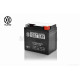 Акумулятор  MF  12V 6A  113-70-103mm  UTZ6V  "VLAND"  (DIO AF56, 2026)