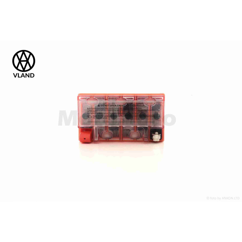 Акумулятор  GEL  12V  7A  137-76-128mm  YB7-BS  "VLAND"  (2026)