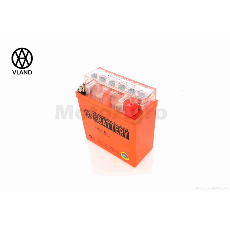 Акумулятор  GEL  12V  5A  119-60-129mm, високий  YB5L-BS  "VLAND"  (2026)