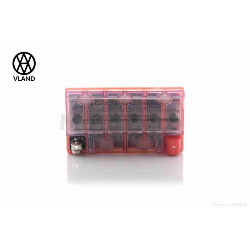Акумулятор  GEL  12V 7A  136-76-130mm  YB7L-BS (12N7BL-BS)  високий  "VLAND"  (2026)