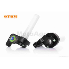 Ручка газу короткохідна "OTOM" (зелена)