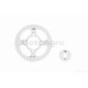 Зірки трансмісії пара  Delta  428-14/41 +ланцюг 98L  #PRO  "LIPAI"  (WHITE)