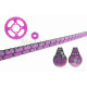 Зірки трансмісії пара  Delta  428-14/41  +ланцюг 98L  #PRO  "LIPAI"  (PURPLE)