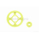 Зірки трансмісії пара  Delta  428-14/41  +ланцюг 98L  #PRO  "LIPAI"  (YELLOW)