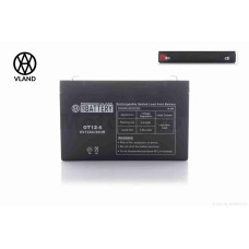 Акумулятор SLA 6V 12A 1 51-50-94mm OT12-6 "VLAND" (2026)