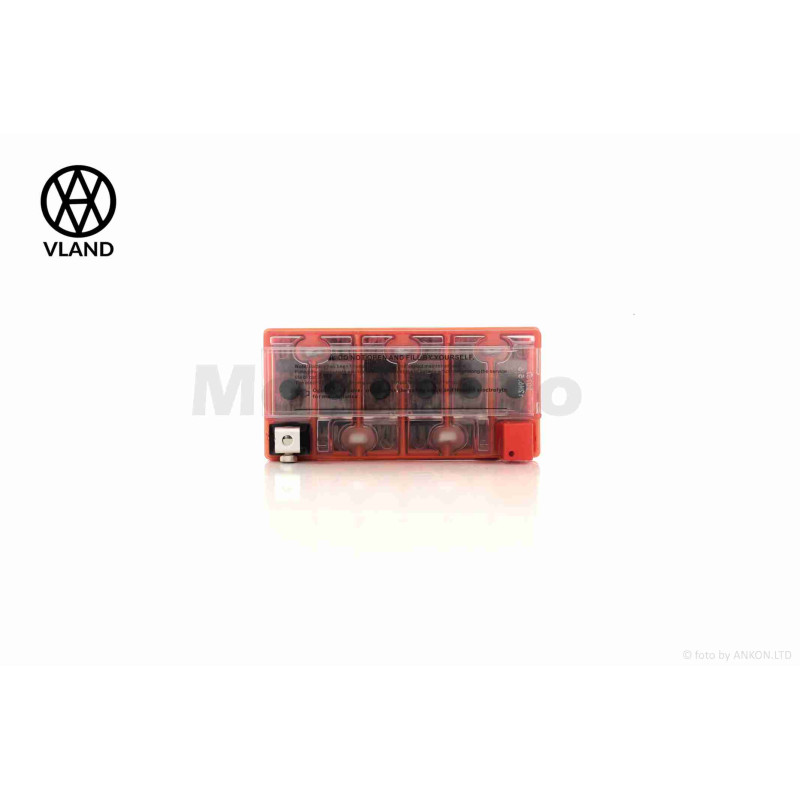 Акумулятор  GEL  12V  6.5A  138-65-100mm  12N6.5L-BS  "VLAND"  (2026)