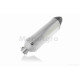 Глушник прямоток  #DLJ06  "AKRAPOVIC"  (сірий матовий)