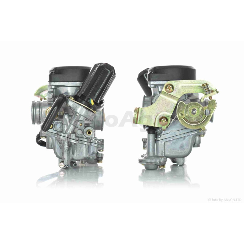 Карбюратор GY6 80 d-18mm, пластикова кришка 