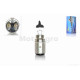 Лампа фари H6 (BA20D) 12V 35/35W біла, з відбивачем 