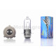 Лампа фари P15D-25-3 12V25/25W 3 вуса, біла 