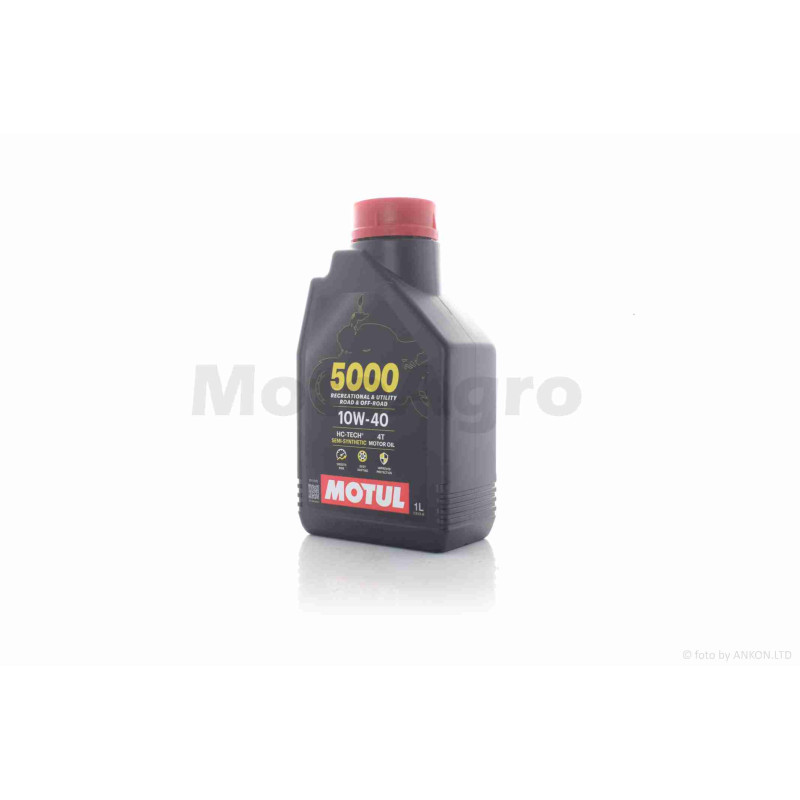 Олія моторна  4T, 1л, 10W40, напівсинтетика  (5000)  "MOTUL"  ФРАНЦІЯ