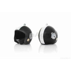 Брелок без ланцюжка HELMET 55 BLACK/WHITE