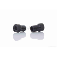 Перехідник шланга (вело) із золотника на ніпель Dunlop (чорний) ZJT-001