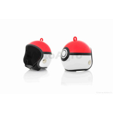 Брелок без ланцюжка HELMET 35 RED/WHITE