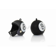 Брелок без ланцюжка HELMET 32 BLACK8