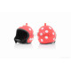 Брелок без ланцюжка  HELMET  #62  RED