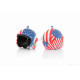 Брелок без ланцюжка  HELMET  #59  USAFLAG