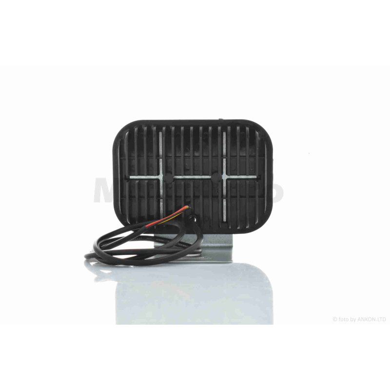 Фара додаткова  діодна, прямокутна, 100-72mm, 12-80W, IP67, біле/жовте світло  #LPS-2173