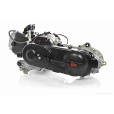 Двигун на китайський скутер 80cc 40cm під один амортизатор 110 колодок "LIPAI" (1P47QMD)