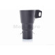 Глушник прямоток  #H1  "AKRAPOVIC"  (чорний)