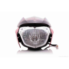 Обтічник з фарою BAJAJ PULSAR 135 червоний