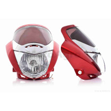 Обтічник з фарою HONDA CBF125 червоний