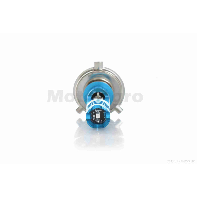 Лампа фари діодна  H4  12V 35/35W  3 кристали
