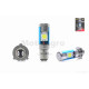 Лампа фари діодна  P15D-25-3  12V 35/35W  3 вуса, 2 кристали  #1  "LED"