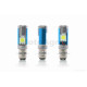 Лампа фари діодна  P15D-25-3  12V 35/35W  3 вуса, 2 кристали  #1  "LED"