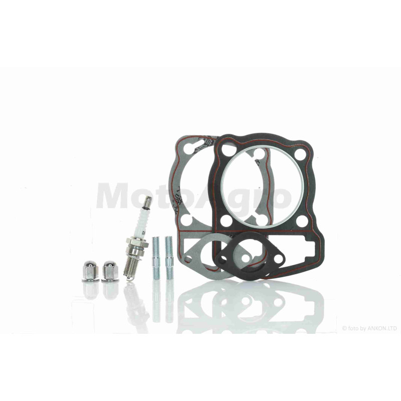 Головка циліндра  165FMM/166FMM CB200/CB250  D65.5, d27/31.5 у зборі  "LIPAI"  (чорна, TTR250)