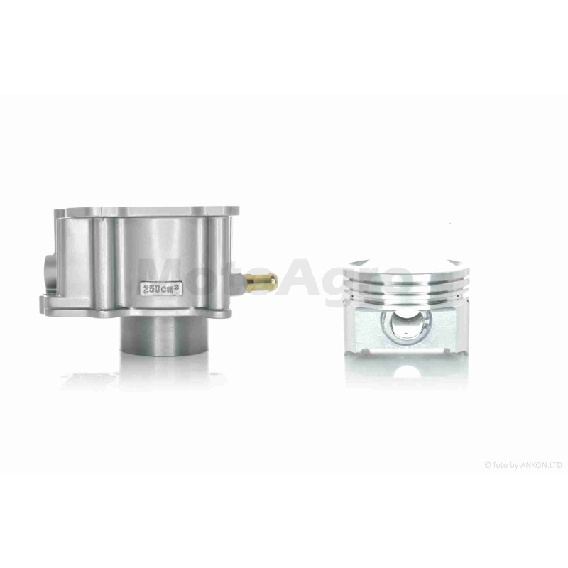 ЦПГ  CG250, NT250 (167MM, 167ML)  D67, p16, h80, рідинне охолодження  #PRO  "LIPAI"