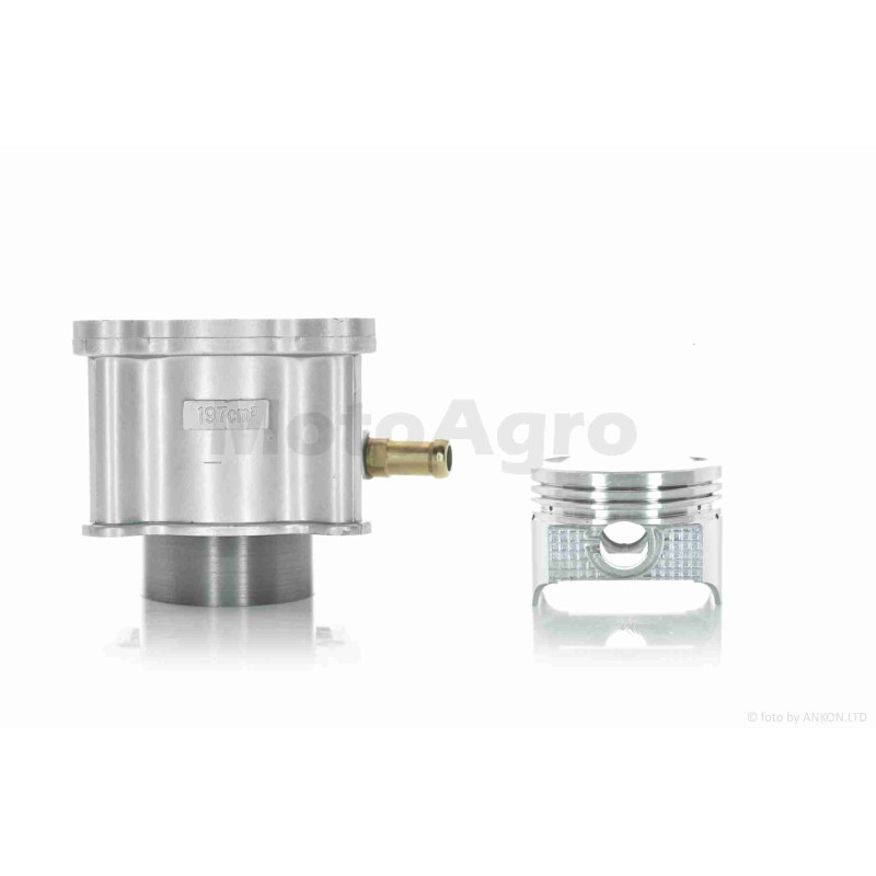 ЦПГ  CG200 (163FML)  D63.5, p15, h76, рідинне охолодження  #PRO  "LIPAI"