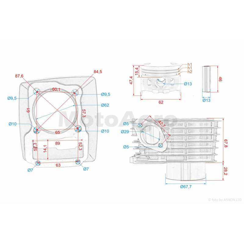 ЦПГ  SK150 (162FMJ)  D62, p13, h68  #PRO  "LIPAI"  (Senke)