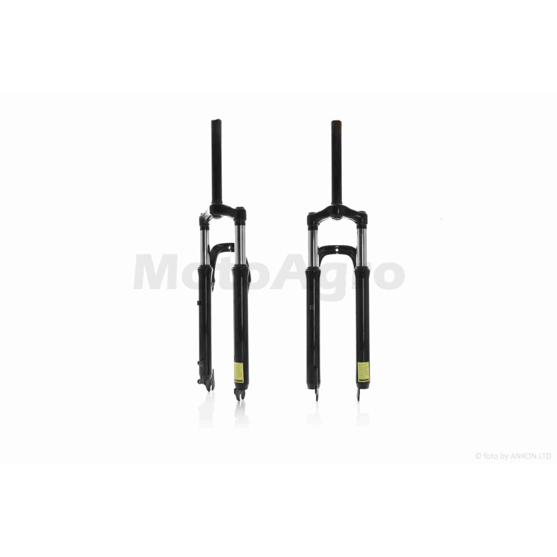 Вилка вело  27.5" 1-1/8"  пружинна  #QC-013