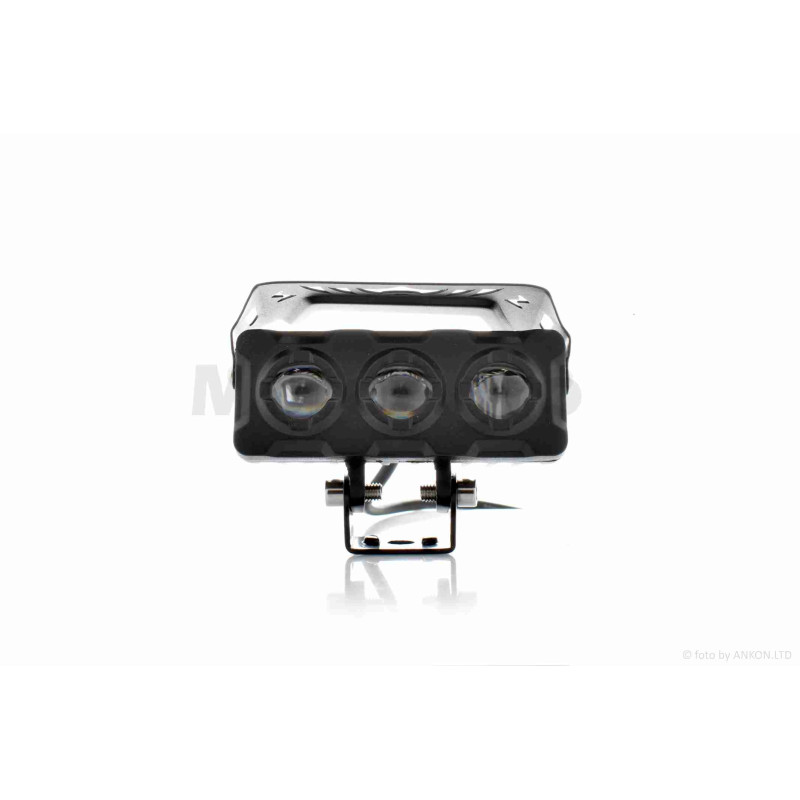 Фара додаткова  діодна, балка, 100-40mm, 12-80W, IP67, біле/жовте світло  #LPS-809  "LIPAI"