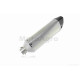 Глушник прямоток  #DLJ015  "AKRAPOVIC"  (сірий матовий, карбон)