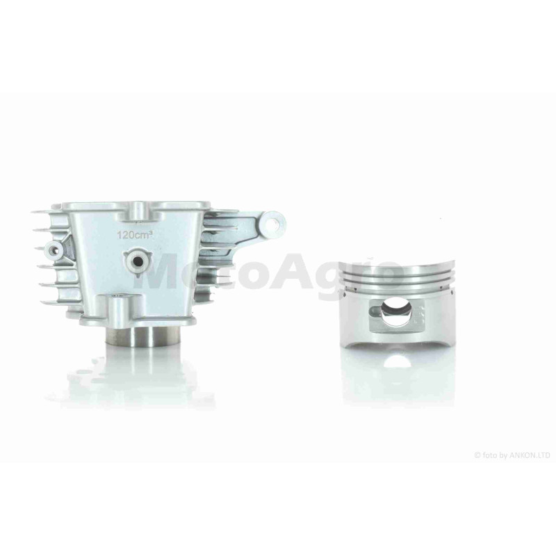 ЦПГ  YX120/JH120  D52.4, p13, h78.3, алюміній, вухо