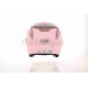 Шолом відкритий  "DAVID"  (#D020, рожевий матовий, L, окуляри, ABS, прозорий спойлер)