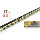 Ланцюг трансмісії  428HPO-98  сальниковий O-Ring  "SFR"  (GOLD/BLACK)