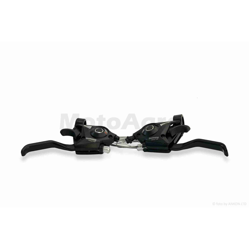Перемикачі швидкостей (моноблоки) вело  8/3 швидкостей  "SHMN V-brake"  #XMN-009/XMN-010