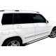 Бокові пороги Allmond Grey (2 шт, алюміній) для Mercedes GLK сlass X204 2008-2015 рр