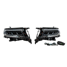 Передня оптика Lexus-design-3-LED V2 (2017-2026 2 шт) для Toyota Land Cruiser Prado 150 рр