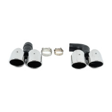 Насадки на глушники Silver в стилі X3M F97 (V1) для бмв X3 G01 2018- рр