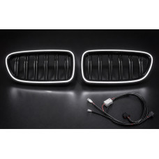 Ніздрі M-Look LED (чорний глянець) для бмв 5 серія F10/F11 2010-2016 рр