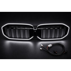 Ніздрі M-Look LED (2022-2026 чорний глянець) для бмв 3 серія G20/G21 2018- рр