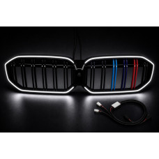 Ніздрі M-Color LED (2022-2026 чорний глянець) для бмв 3 серія G20/G21 2018- рр