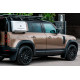Розширювачі арок (бушвакери, 6 шт, чорний мат) для Land Rover Defender 2019- рр