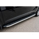 Бокові пороги Fullmond Grey (2 шт алюм) для Volkswagen Amarok 2010-2022 рр