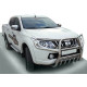 Бокові пороги X5-тип (2 шт. алюм) для Fiat Fullback 2016- рр