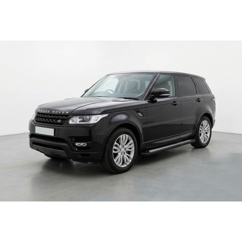 Бокові пороги New Vision Black (2 шт. алюміній) для Range Rover Sport 2014-2022 рр